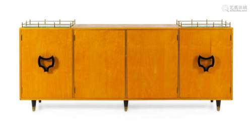 A Contemporary Sideboard Height 34 1/2 x width
