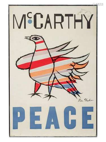 Ben Shahn (20th century) McCarthy Peace