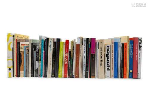 A Large Collection of Art Books, Reference Works