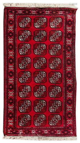 A Bokhara Wool RugÂ  20TH CENTURY 6 feet 7 i