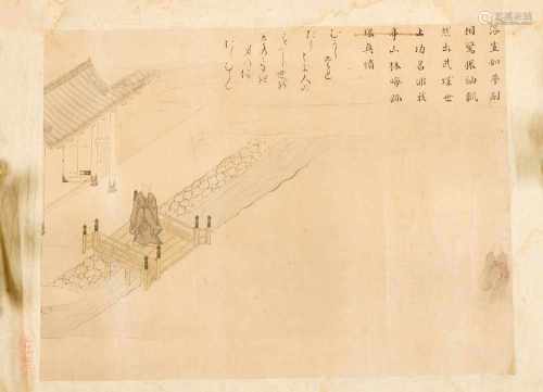 Chinese Painting watercolour on Paper, Qing Dynasty30x20cmThis is a timed auction on our German