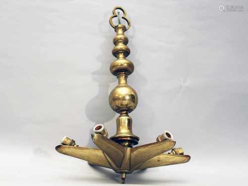 Sabath Lamp, Bronze gilded,18./19. Century40cmThis is a timed auction on our German portal lot-