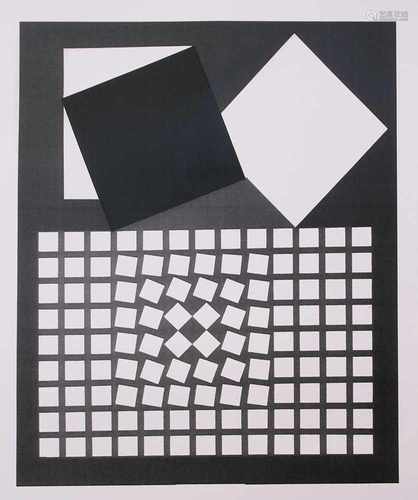 Vasarelly Graphic 20. century,20x18cmThis is a timed auction on our German portal lot-tissimo.com.