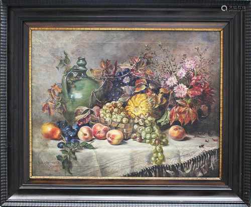 Artist 20.century, still Life, oil canvas,framed80x60cmThis is a timed auction on our German