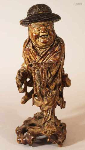 Chinese sculpture wood carved, Qing Dynasty28cmThis is a timed auction on our German portal lot-