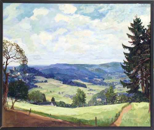 Hans Seyppel (1886-1945), dt. Genre- und Ansichtenmaler, Meisterschüler von FranzKiederich an der