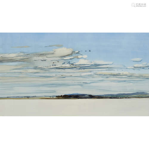 JAMES MORRISON R.S.A., R.S.W. (SCOTTISH B.1932) MONTROSE BAY, 1982 Signed and dated 16.IV.1982