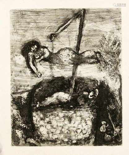 Marc Chagall (1887-1985), frühe Radierung 