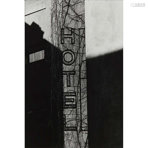 RALPH GIBSON (AMERICAN B.1939) HOTEL, 1984 Signed, dated and inscribed 'A.P.' verso, silver print