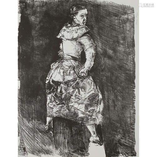 PAULA REGO D.B.E., R.A. (BRITISH/PORTUGUESE B.1935) CRUMPLED, 2001-02, FROM THE SERIES 'JANE