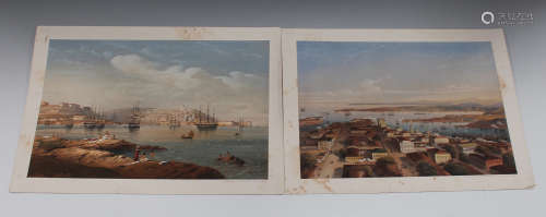 After Carlo Bossoli - 'Sebastopol from a Watch Tower in Centre of the Town', and Sebastopol, as seen