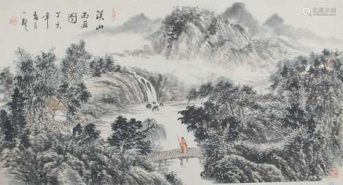 WANG YI LONG CHINESE PAINTING, ATTRIBUTED TO