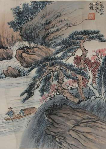 XIAO XUN CHINESE PAINTING (ATTRIBUTED TO )