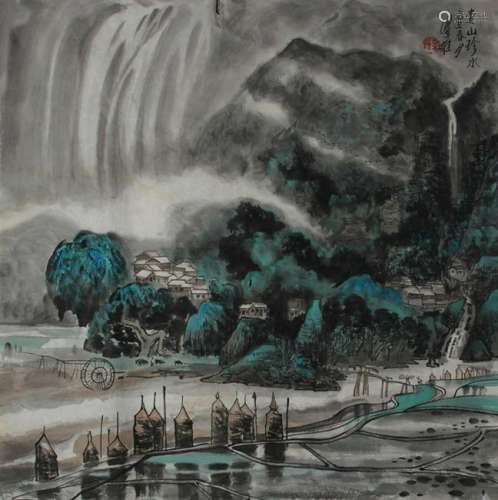 YE WEI CHINESE PAINTING (ATTRIBUTED TO )
