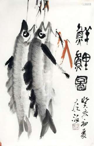 LIU PEI JIANG CHINESE PAINTING, ATTRIBUTED TO