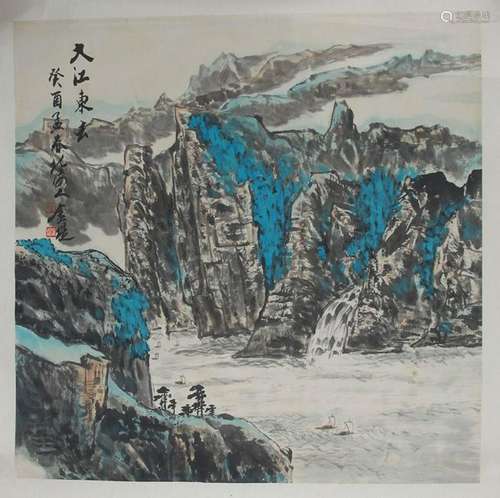 XU JIN TICHINESE PAINTING ATTRIBUTED TO