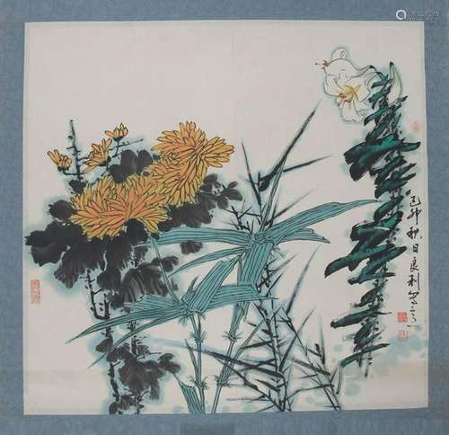 CHINESE PAINTING, ATTRIBUTED TO SUN LIANG LI