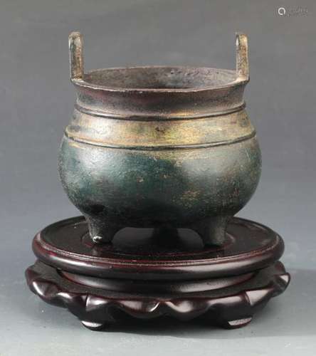 RARE TRIPOD BRONZE CENSER