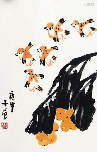 CHINESE PAINTING, ATTRIBUTED TO CUI ZI FAN