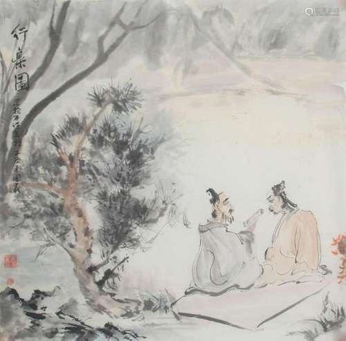 ZANG GUO JI, CHINESE PAINTING ATTRIBUTED TO