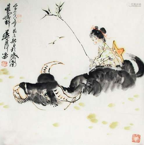 WU ZE HAO, CHINESE PAINTING ATTRIBUTED TO