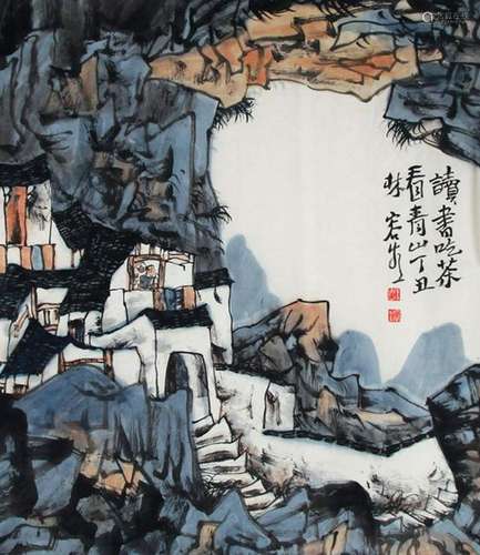 LIN RONG SHENG, CHINESE PAINTING ATTRIBUTED TO