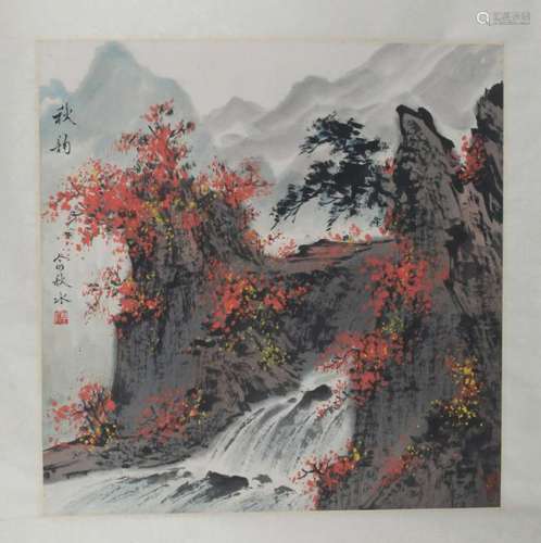 YU CHANG SHUICHINESE PAINTING ATTRIBUTED TO