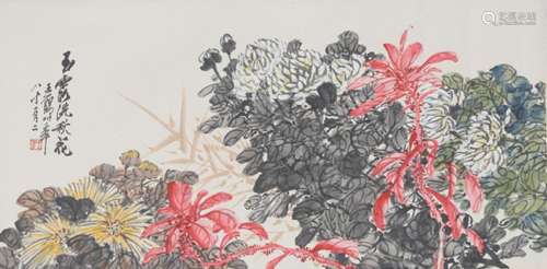 WANG HE CHINESE PAINTING (ATTRIBUTED TO )