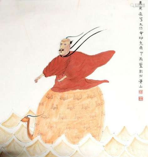 LU FU SHENG, CHINESE PAINTING ATTRIBUTED TO