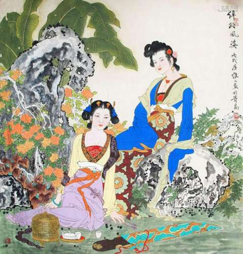 XIANG WEI REN, CHINESE PAINTING ATTRIBUTED TO
