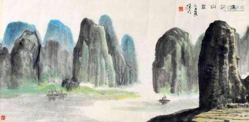 CHINESE PAINTING, ATTRIBUTED TO LI YING MING