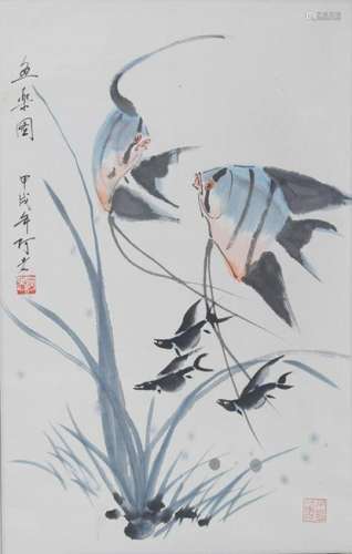 LAO CHINESE PAINTING, ATTRIBUTED TO