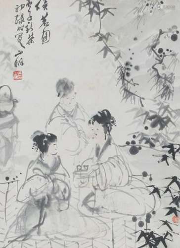 WU SHAN MING CHINESE PAINTING, ATTRIBUTED TO