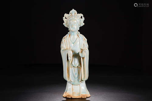 HUTIAN KILN FIGURE ORNAMENT