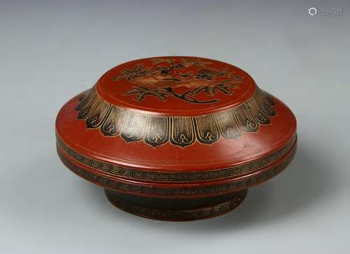 Chinese Lacquer Bowl