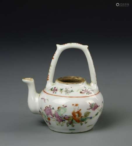 Chinese Famille Rose Teapot