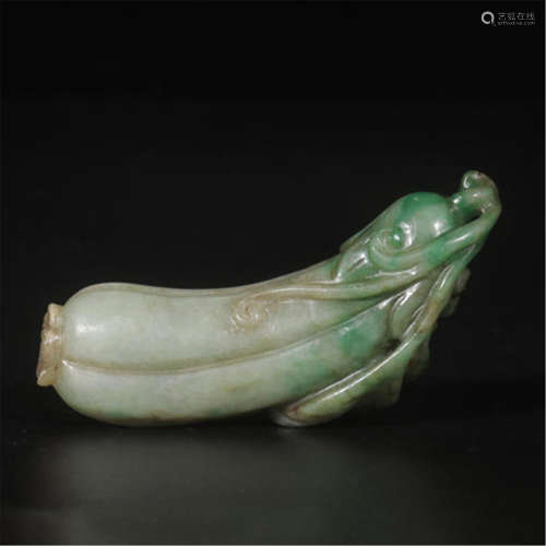 CHINESE JADEITE CABBAGE TABLE ITEM