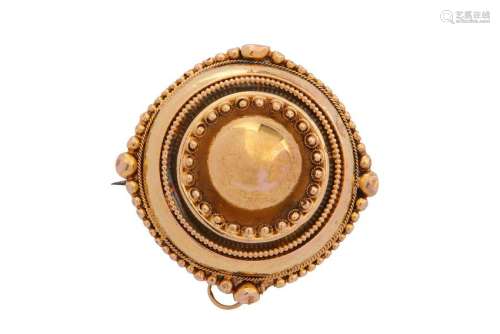 A late 19th century brooch, circa 1870