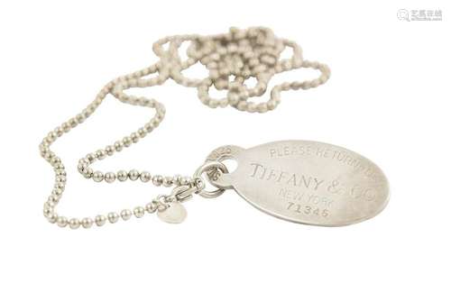 A pendant necklace, by Tiffany & Co.