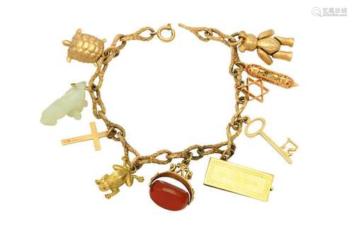 A charm bracelet