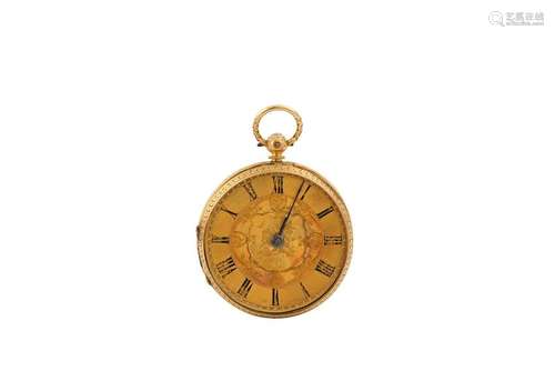 18K GOLD POCKET WATCH