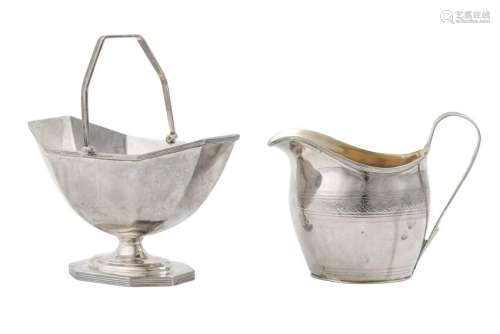 A George III sterling silver milk / cream jug together