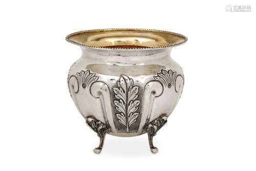 A 20th century Greek sterling silver footed bowl,