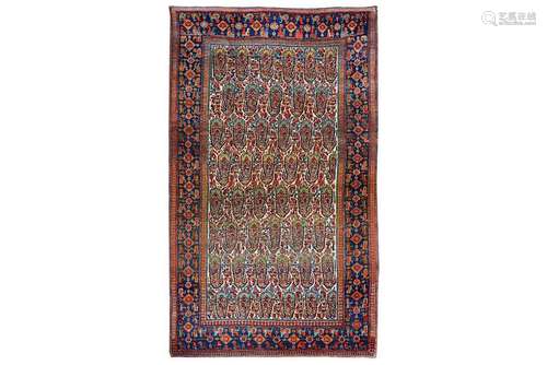 A FINE BIJAR RUG, NORTH-WEST PERSIA