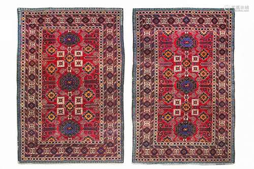 A PAIR OF PEREPEDIL RUGS, EAST CAUCASUS