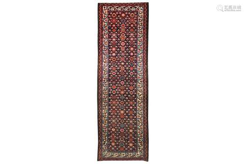 AN UNUSUAL ANTIQUE SHAHSAVAN NARROW KELLEH, NORTH-WEST