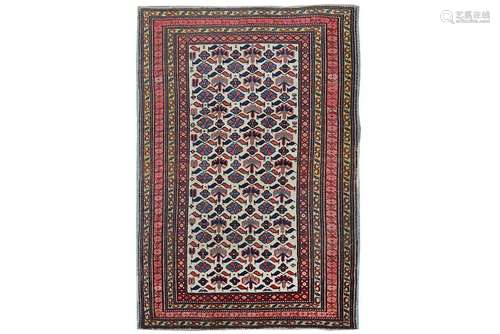 AN ANTIQUE KUBA RUG, EAST CAUCASUS