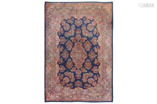 A VERY FINE KIRMAN CARPET, SOUTH PERSIA