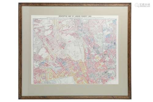 DESCRIPTIVE MAP OF LONDON POVERTY 1889