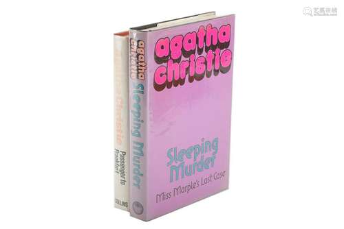 Christie (Agatha).- First Editions